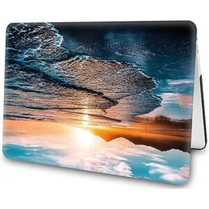 Beach Sunset Carcasa rígida compatible con MacBook Air_2