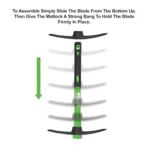 WilFiks Pick Mattock herramienta de mano resistente de 15_5