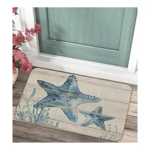 Felpudo con temática de estrella de mar para entrada_2