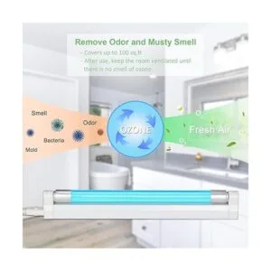 Lámpara UVC con ozono desinfectante de bombilla UV_2