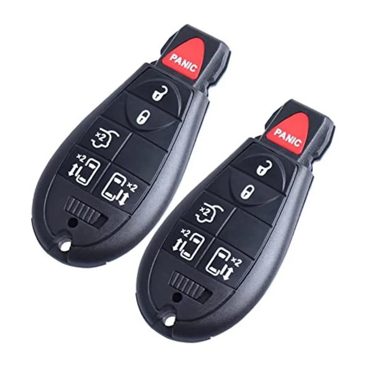 2 llaveros de repuesto para control remoto de entrada sin_1