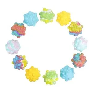 Paquete de 12 pelotas para aliviar el estrés varios_3