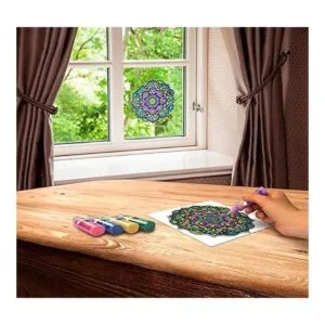 ZORBITZ Joy of Coloring Kit de bricolaje para ventana 8_4