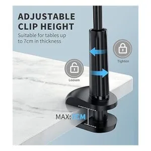 Soporte magnético para teléfono de cuello de cisne para_5