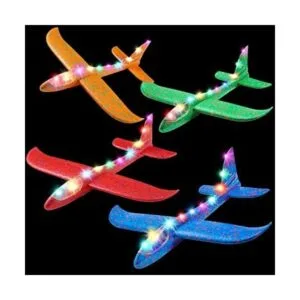 MIMIDOU Paquete de 4 planeadores intermitentes luces LED_1