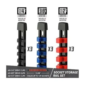 Reniteco Organizador de llaves de plástico ABS para_2