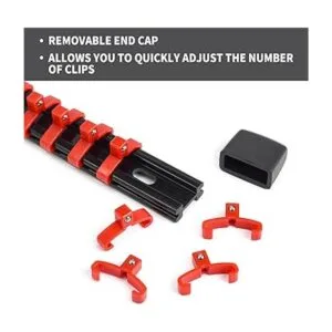 Reniteco Organizador de llaves de plástico ABS para_4