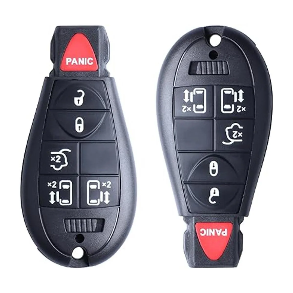 2 llaveros de repuesto para control remoto de entrada sin_3