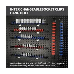 Reniteco Organizador de llaves de plástico ABS para_5