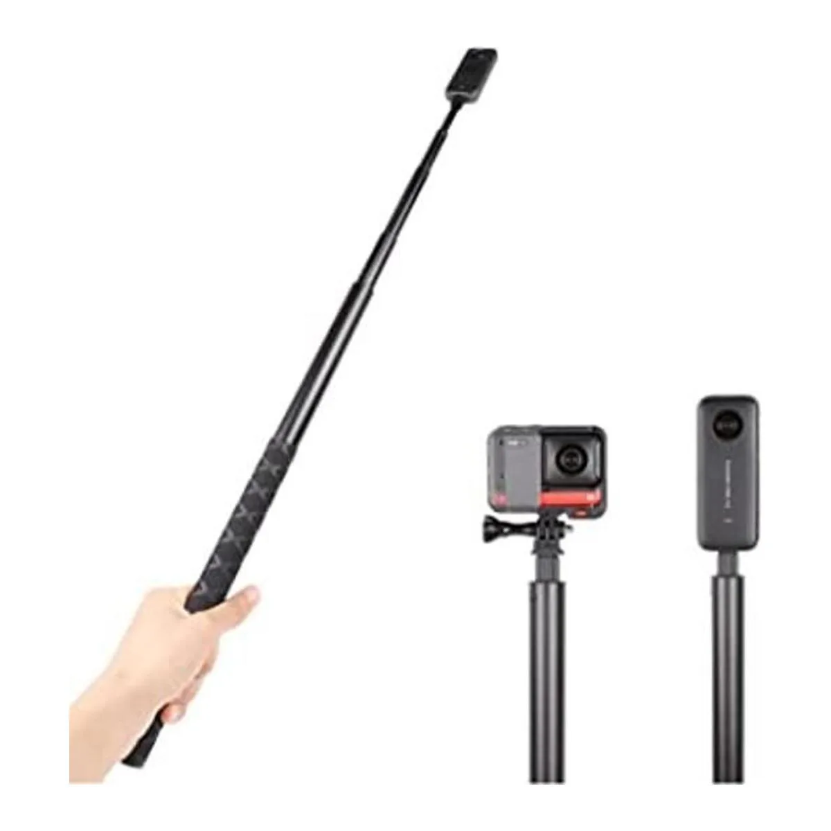 PellKing Palillo selfie invisible largo de 78.7 in 78_1