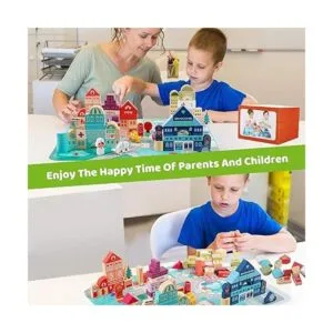 Bloques de construcción de madera para niños pequeños_3