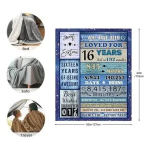 Regalos de cumpleaños número 16 para niñas y niños dulces_2