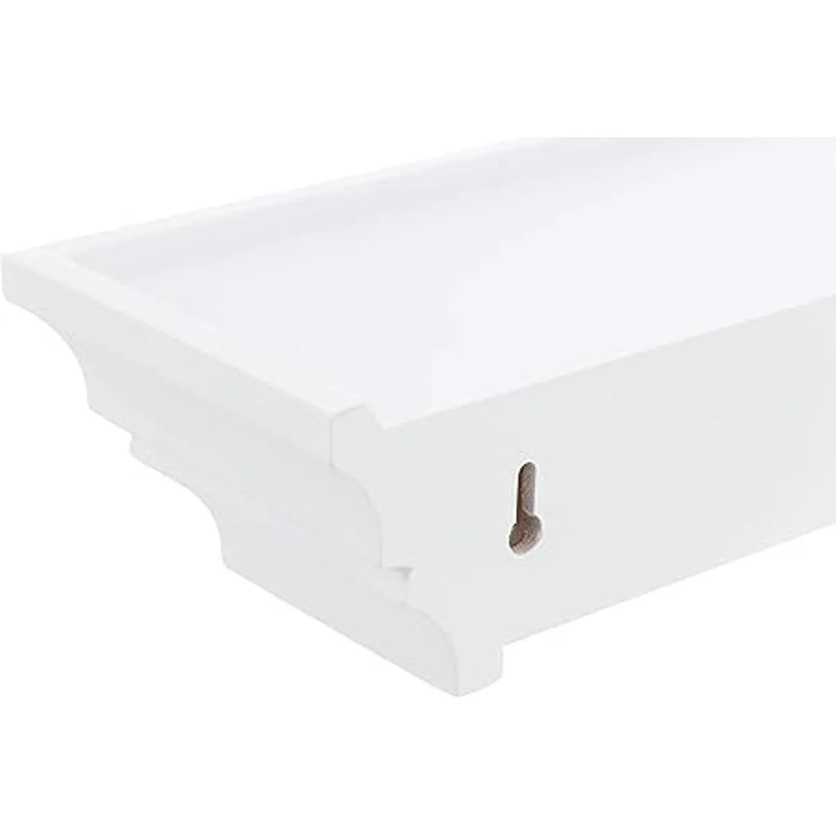 Repisa de pared Nexxt Madison Blanco 16 pulgadas_5
