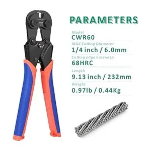 iCrimp Cortador de cuerda de alambre para cuerda de_2