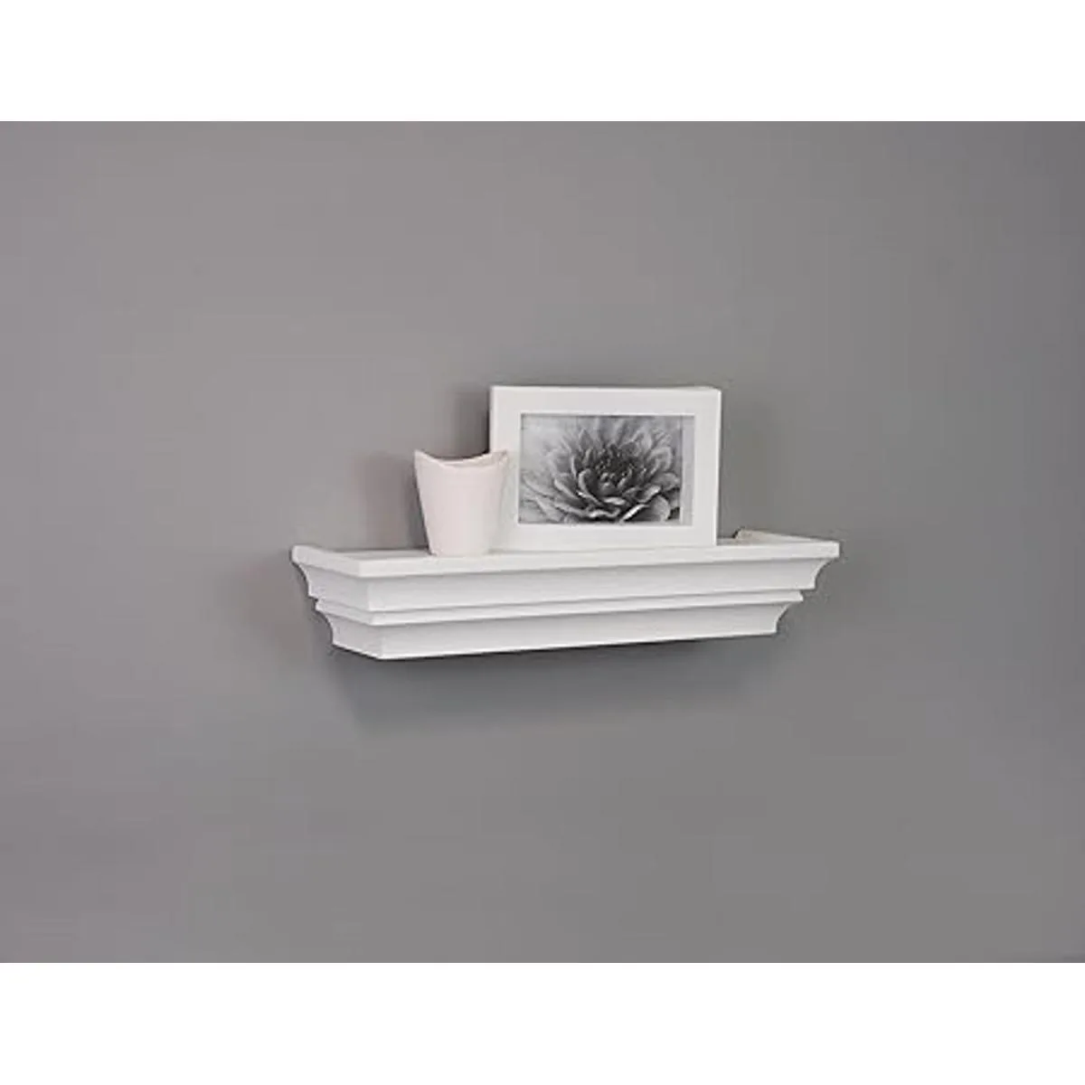 Repisa de pared Nexxt Madison Blanco 16 pulgadas_6