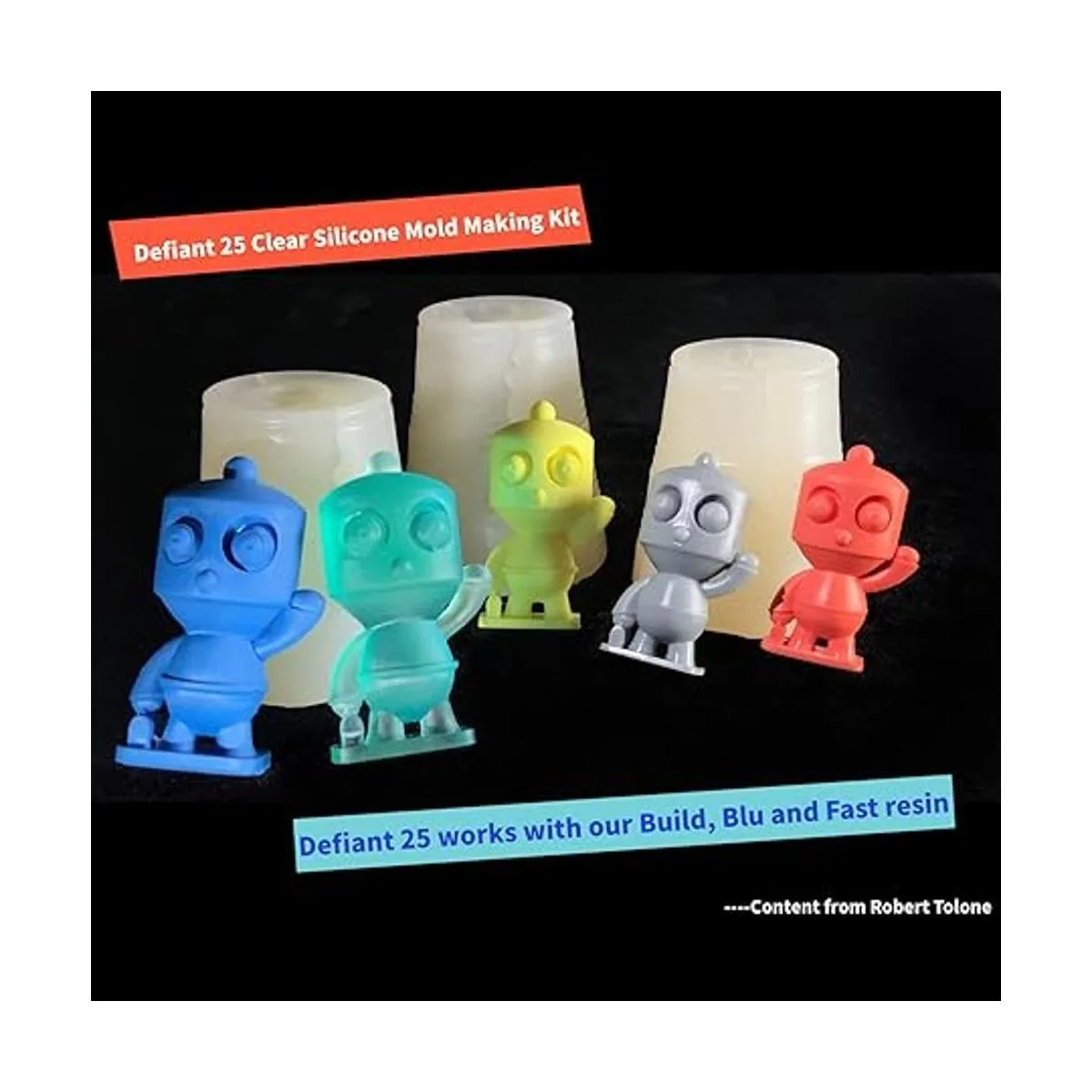 Siraya Tech Defiant 25 Kit de fabricación de moldes de_5