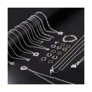 Ecoofor Cadenas de collar para hacer joyas 78.7 pies 10_5