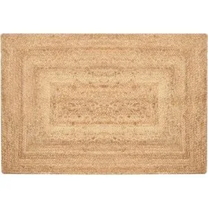 Alfombra natural trenzada de yute de 2 x 3 pies alfombras_4