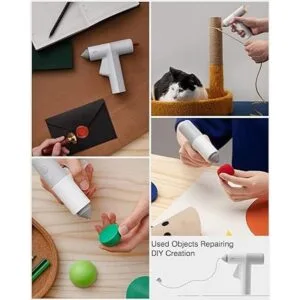 HOTO Pistola de pegamento caliente inalámbrica 10 barras_6