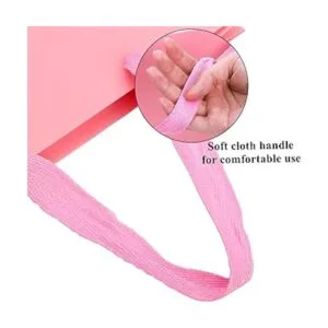 Lyellfe Paquete de 30 bolsas de regalo rosadas bolsas de_3