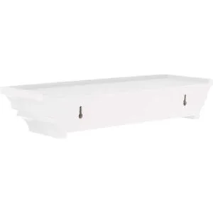 Repisa de pared Nexxt Madison Blanco 16 pulgadas_2