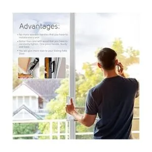 THAKEN Juego de manijas de puerta corrediza de cristal_6