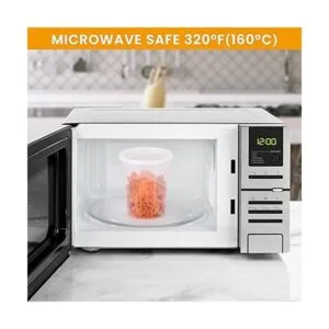 KitchnMore Paquete de 24 recipientes de plástico para_5