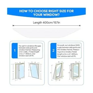 Gruntbear Sello universal de ventana para aire_3