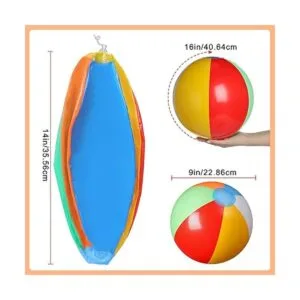 Paquete de 24 pelotas inflables de playa de 16 pulgadas_3