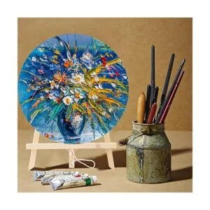 Frcctre Paquete de 6 paneles redondos de lona de 12_7