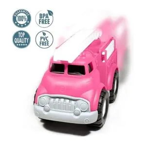 Camión de bomberos de juguete grande de plástico para_3