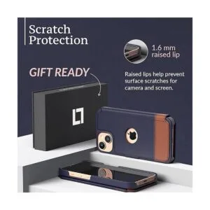 LUPA LEGACY Funda tipo cartera para iPhone 14 para mujeres_4