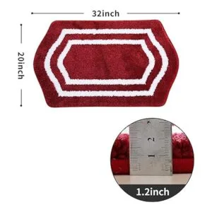 COSY HOMEER Alfombras de baño extra gruesas para perros_2