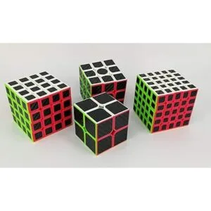 CFMOUR Juego de cubos de velocidad 2x2 3x3 4x4 5x5_4