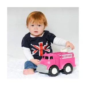 Camión de bomberos de juguete grande de plástico para_6