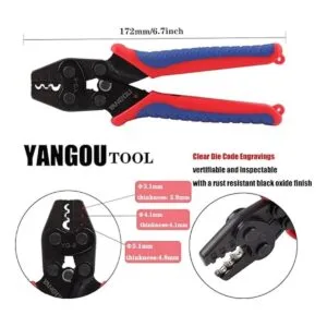 Herramienta de crimpado no aislada Yangoutool YG6_3