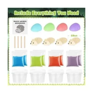 sdaymol Kit de cultivo de cristales para niños erizo de 4_3