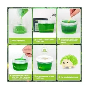 sdaymol Kit de cultivo de cristales para niños erizo de 4_5