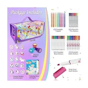 Juego de marcadores aromáticos de frutas lavables con_2