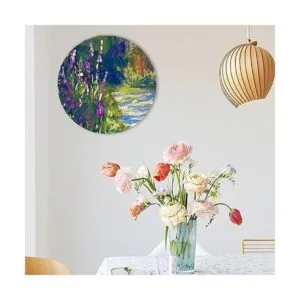 Frcctre Paquete de 6 paneles redondos de lona de 12_6