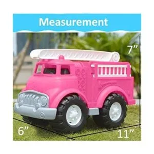 Camión de bomberos de juguete grande de plástico para_5