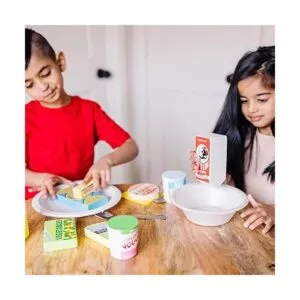 Melissa Doug conjunto de alimentos de nevera Anaranjado_2