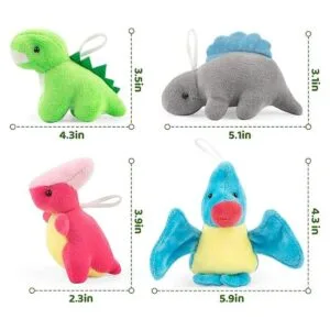 Mocoosy Paquete de 12 peluches de dinosaurio mini_3