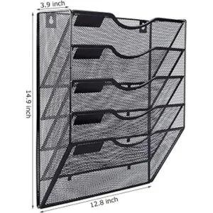 EASEPRES Organizador de archivos de malla para colgar_4