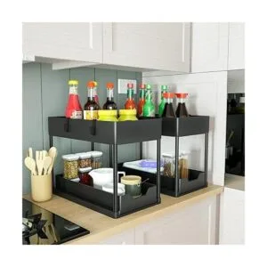 2 Pack Under Sink Organizer with Sliding Cabinet Basket 2_6