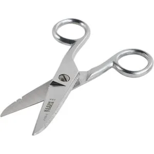 Klein Tools Tijeras de electricista de acero inoxidable_5