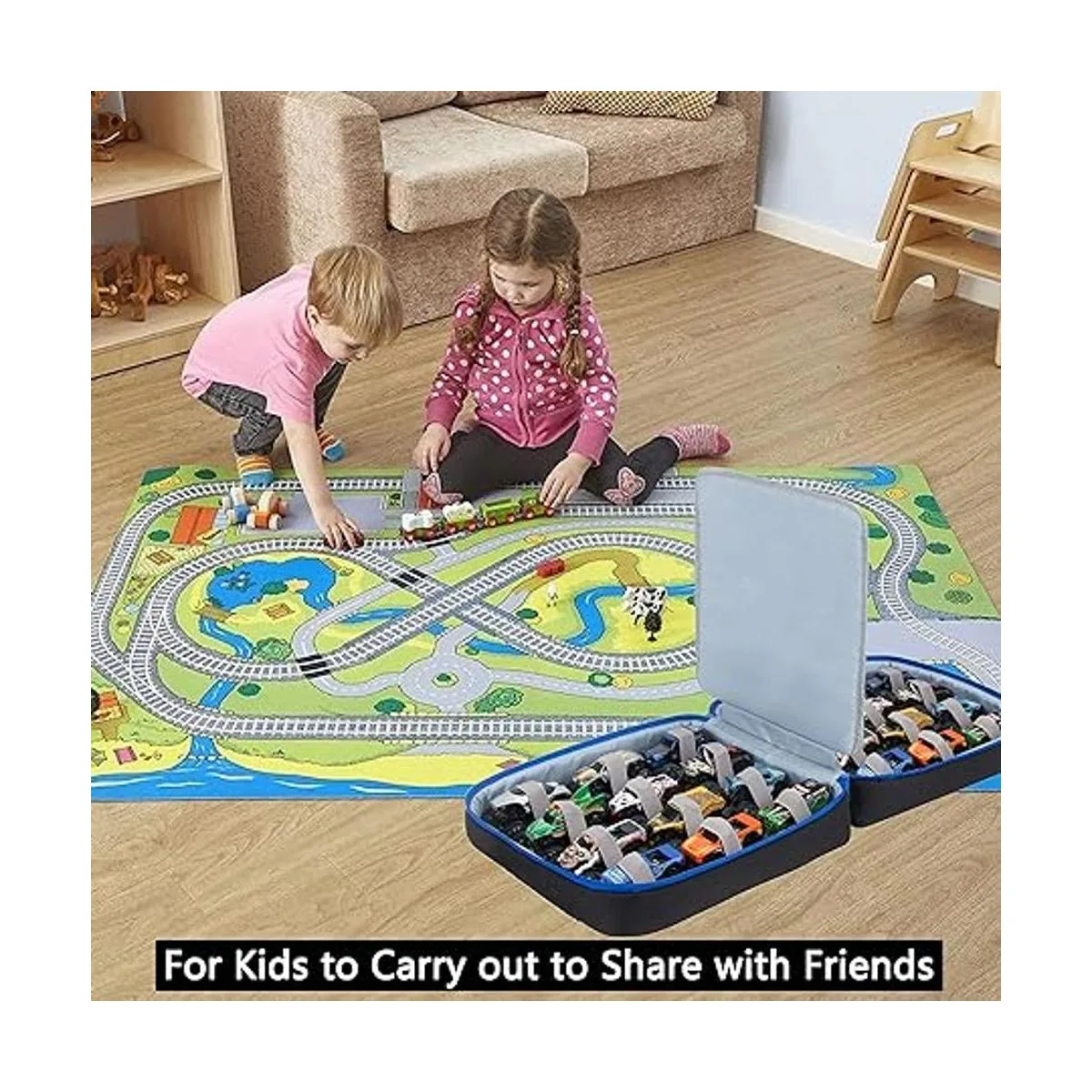 KISLANE Estuche de transporte para 24 Monster Jam Trucks_6