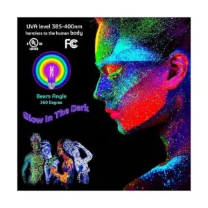 Bombillas LED negras con filamento bombilla negra UV de_2