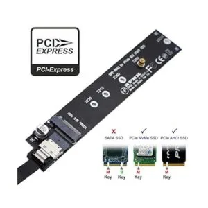 Cablecc NGFF MKey NVME cable de extensión macho a hembra_4