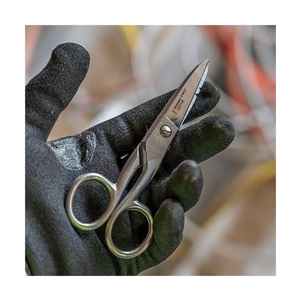 Klein Tools Tijeras de electricista de acero inoxidable_3